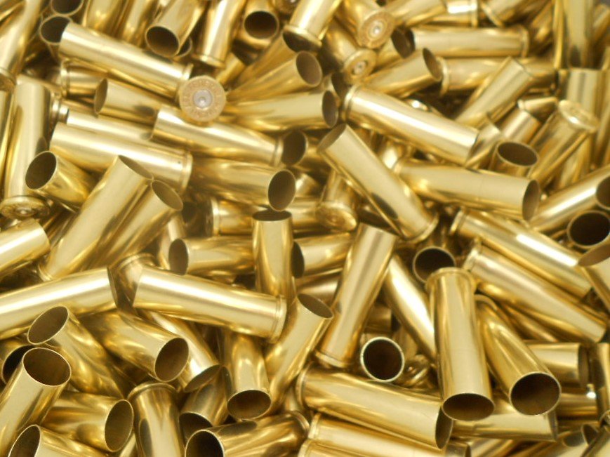 .357 Mag 750 count – Cleaned & polished mixed head stamp range brass ...